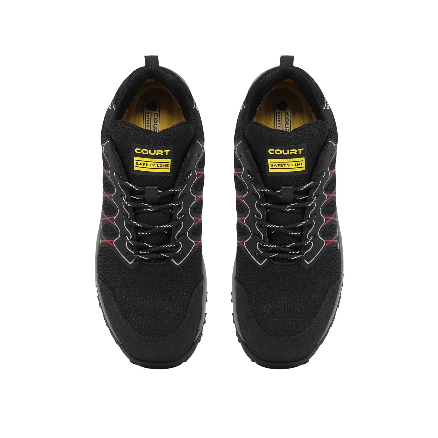 COURT STEEL Calzado de Seguridad Industrial con Casco de Poliamida, dieléctricos, ligeros, certificados - Zapatos de seguridad