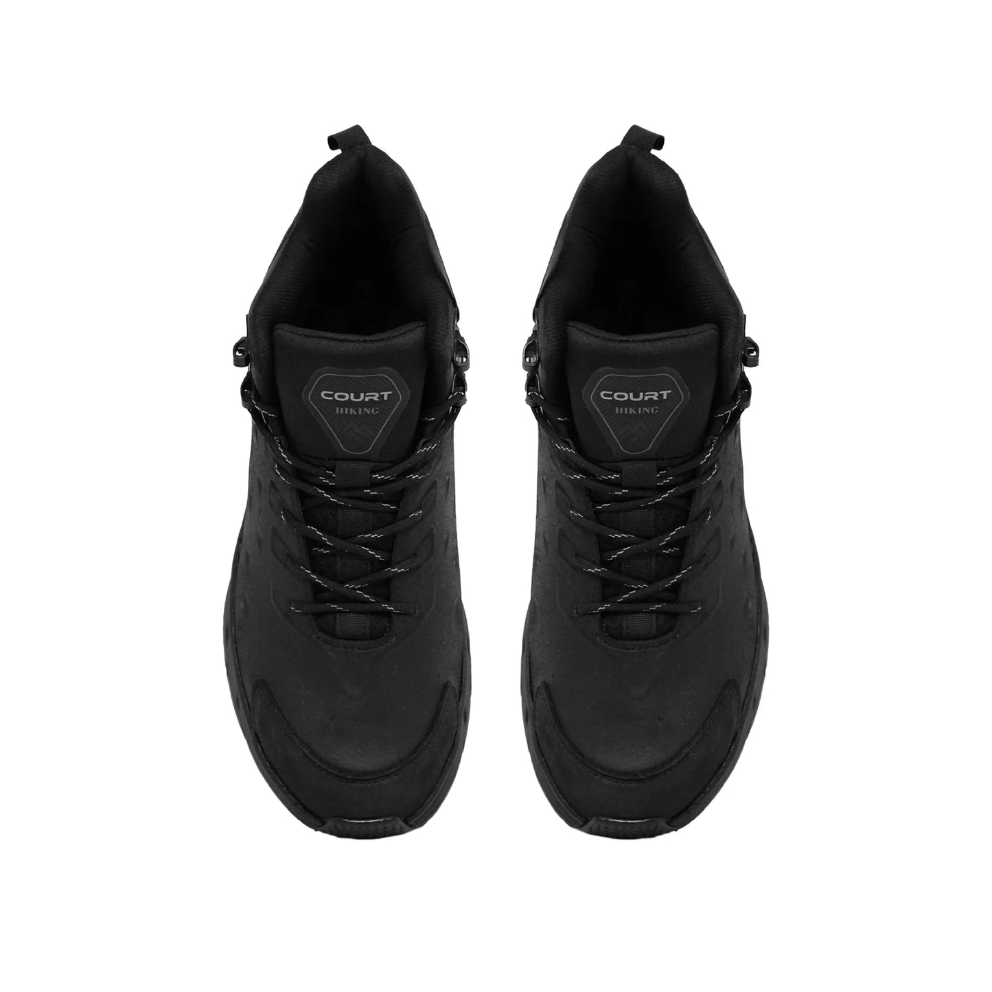 COURT ELEMENTUM Tenis para Senderismo, suela ranurada con tracción, calzado resistente, hecho de piel - Zapatos de hiking