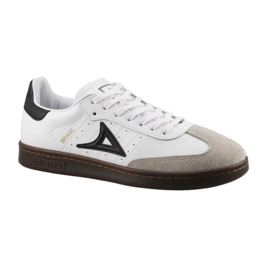 Pirma Tenis Urbano Hombre Blanco Negro Brasil Urban 5067
