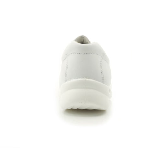 Zapato Clínico Flexi para Mujer en Piel Blanca con Plantilla Removible – Estilo 48304