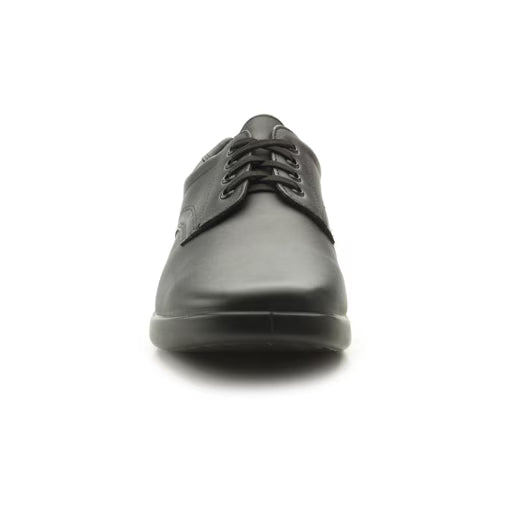 Zapato Clínico Flexi para Mujer en Piel Negra con Plantilla Removible – Estilo 48304