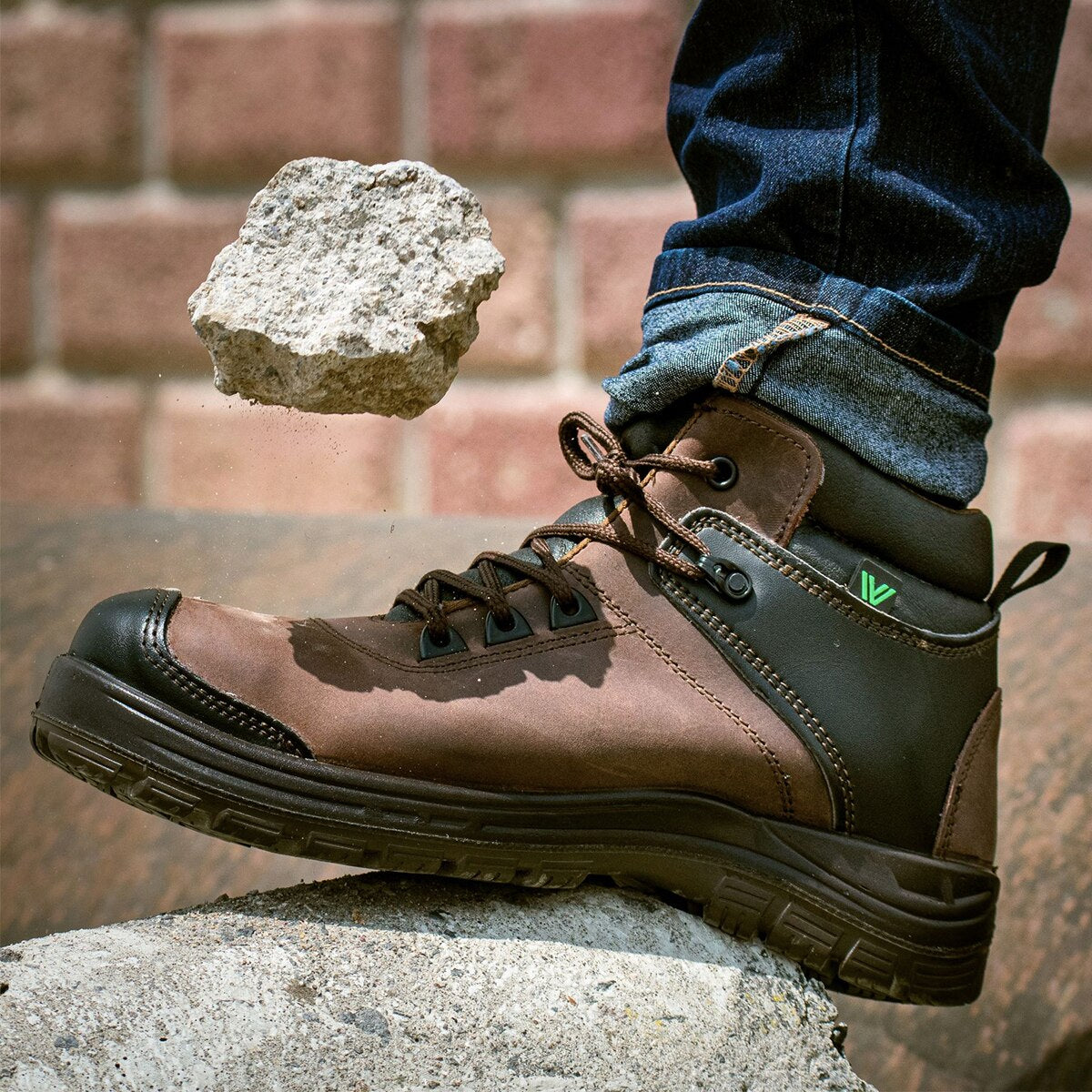 VAN VIEN Bota Omega Café Calzado Industrial Hombre y Mujer