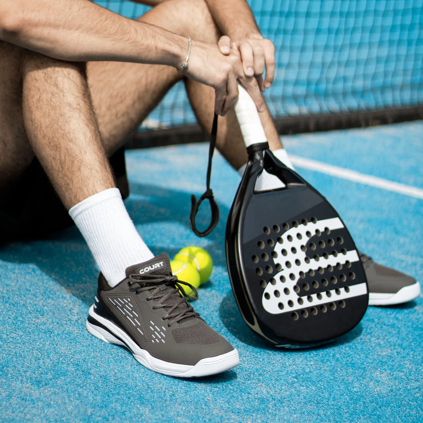COURT Smash | Zapatillas de pádel – Confort Extremo, para canchas Duras y de Cemento - Tenis de pádel para hombre