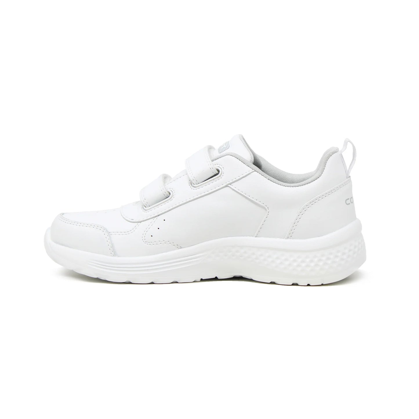 COURT  Tenis Escolar para niños con Piel, Durables, Cómodos con Velcro