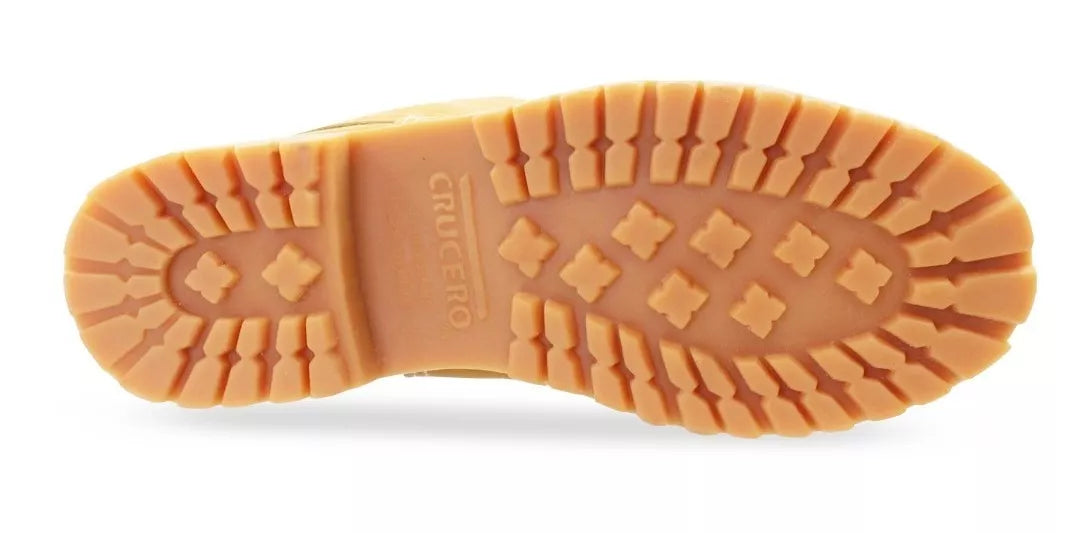 Botas de Trabajo Miel Crucero  – 100% Piel Natural y Suela Antiderrapante