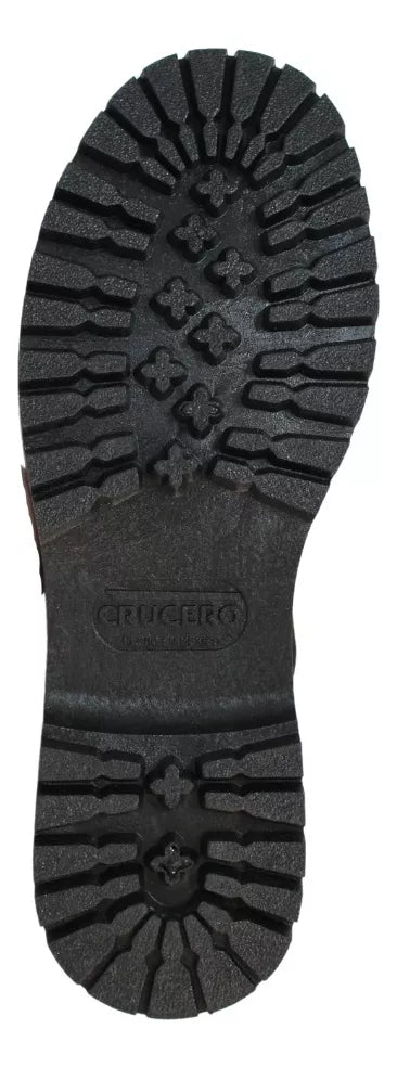 Botas Crucero Polo Negro– Piel Nobuck, Suela Antiderrapante y Máxima Resistencia