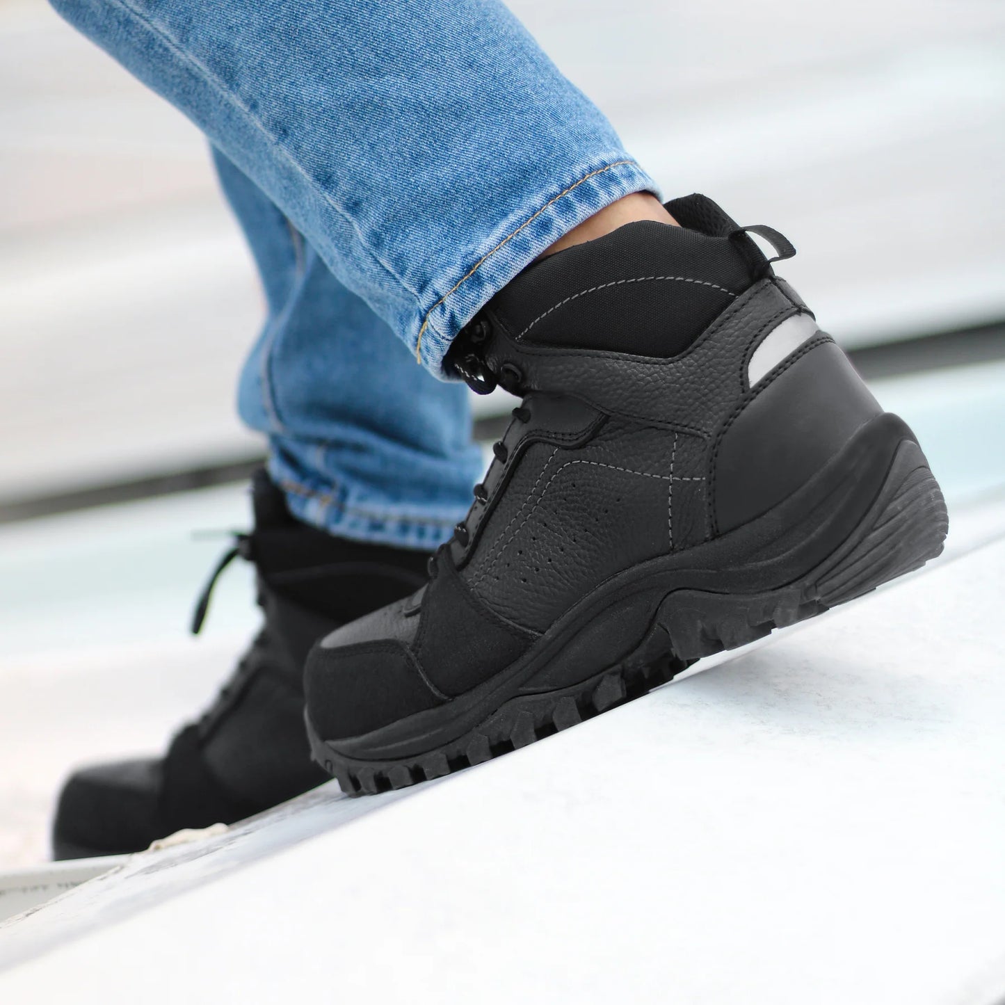 COURT IRON Calzado de Seguridad Industrial con Casco de Poliamida, dieléctricos, ligeros, certificados - Zapatos de seguridad