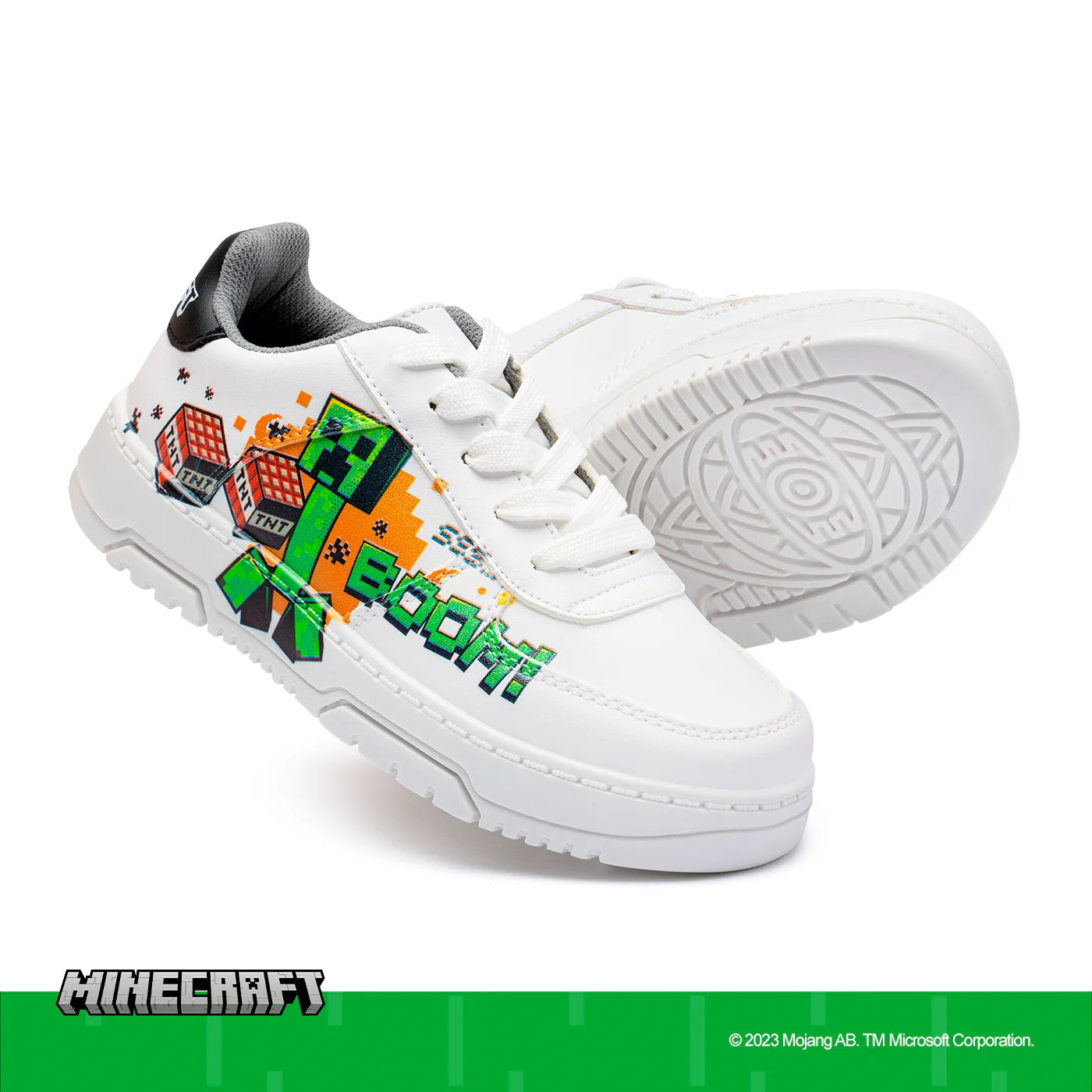 MINECRAFT  TENIS BLANCO MI3070