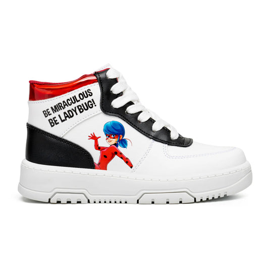 LADY BUG TENIS BOTA  BLANCO LB3100