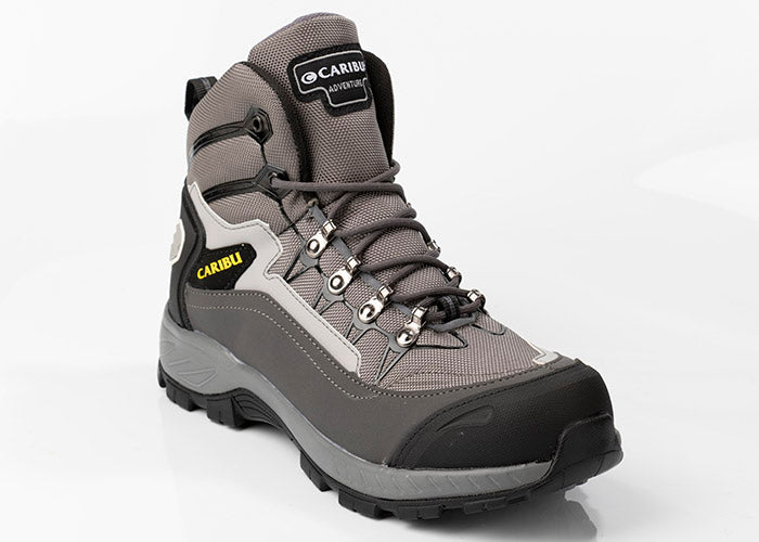 CARIBU BOTAS OUTDOOR TIPO SENDERISMO GRIS, Botas para hiking