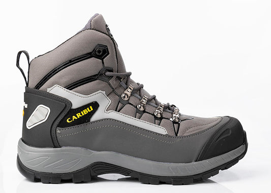 CARIBU BOTAS OUTDOOR TIPO SENDERISMO GRIS, Botas para hiking