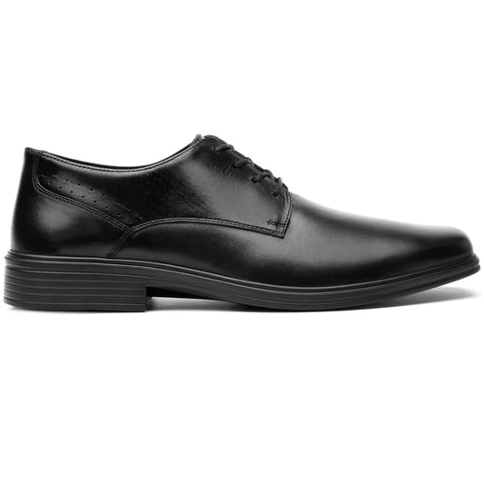 Zapato Flexi Hombre 90718 Negro | Derby de Piel Semivestir con Agujetas | Elegante y Cómodo