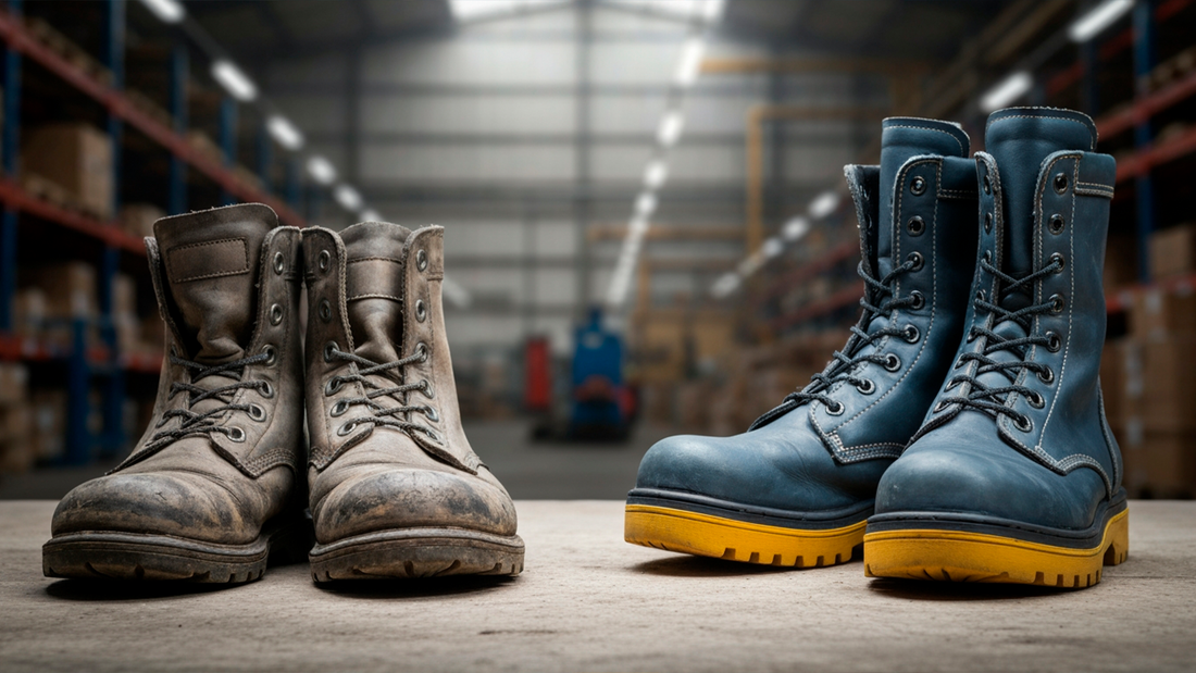 Los errores más comunes al elegir calzado industrial para tu equipo