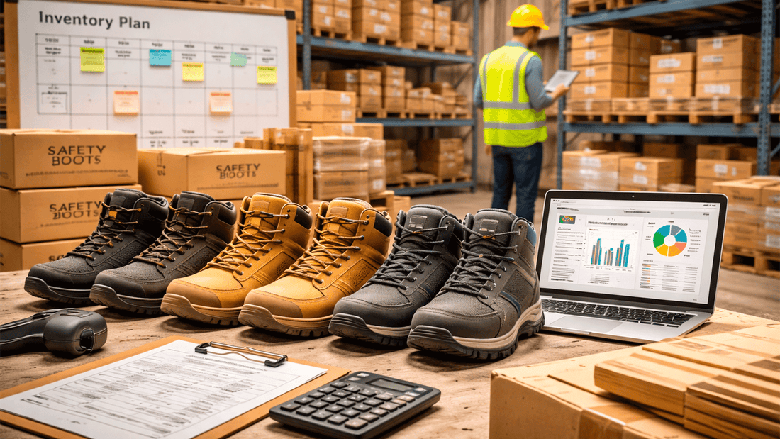 ¿Cómo preparar tu inventario de calzado industrial antes del segundo semestre?