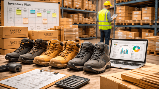 ¿Cómo preparar tu inventario de calzado industrial antes del segundo semestre?