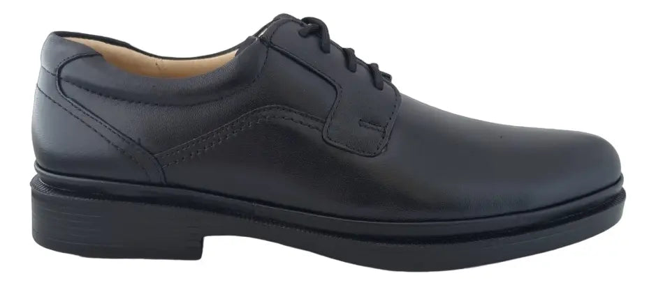 Zapatos de Vestir Hombre Elegantes en Piel Negra | Pazstor 111 Cómodo y Formal