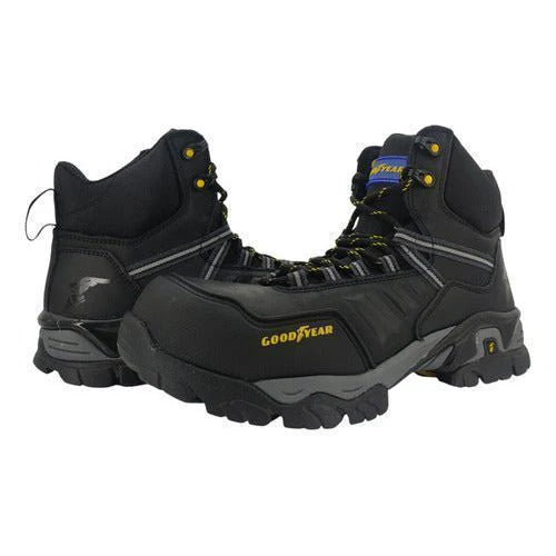 Bota Industrial Goodyear Safetrek Gy-100 Hombre | Negro