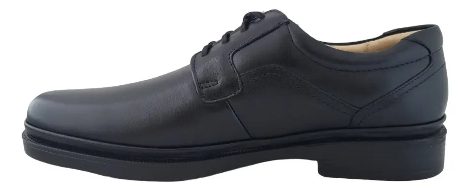 Zapatos de Vestir Hombre Elegantes en Piel Negra | Pazstor 111 Cómodo y Formal
