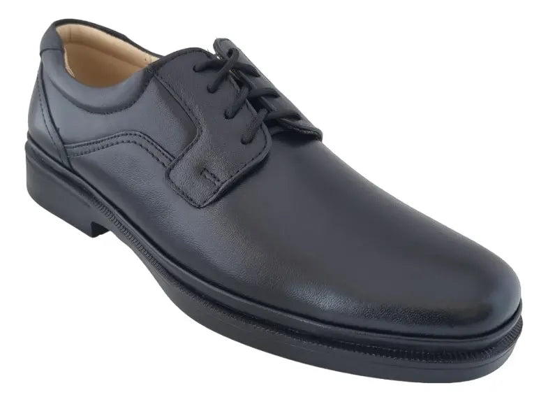 Zapatos de Vestir Hombre Elegantes en Piel Negra | Pazstor 111 Cómodo y Formal