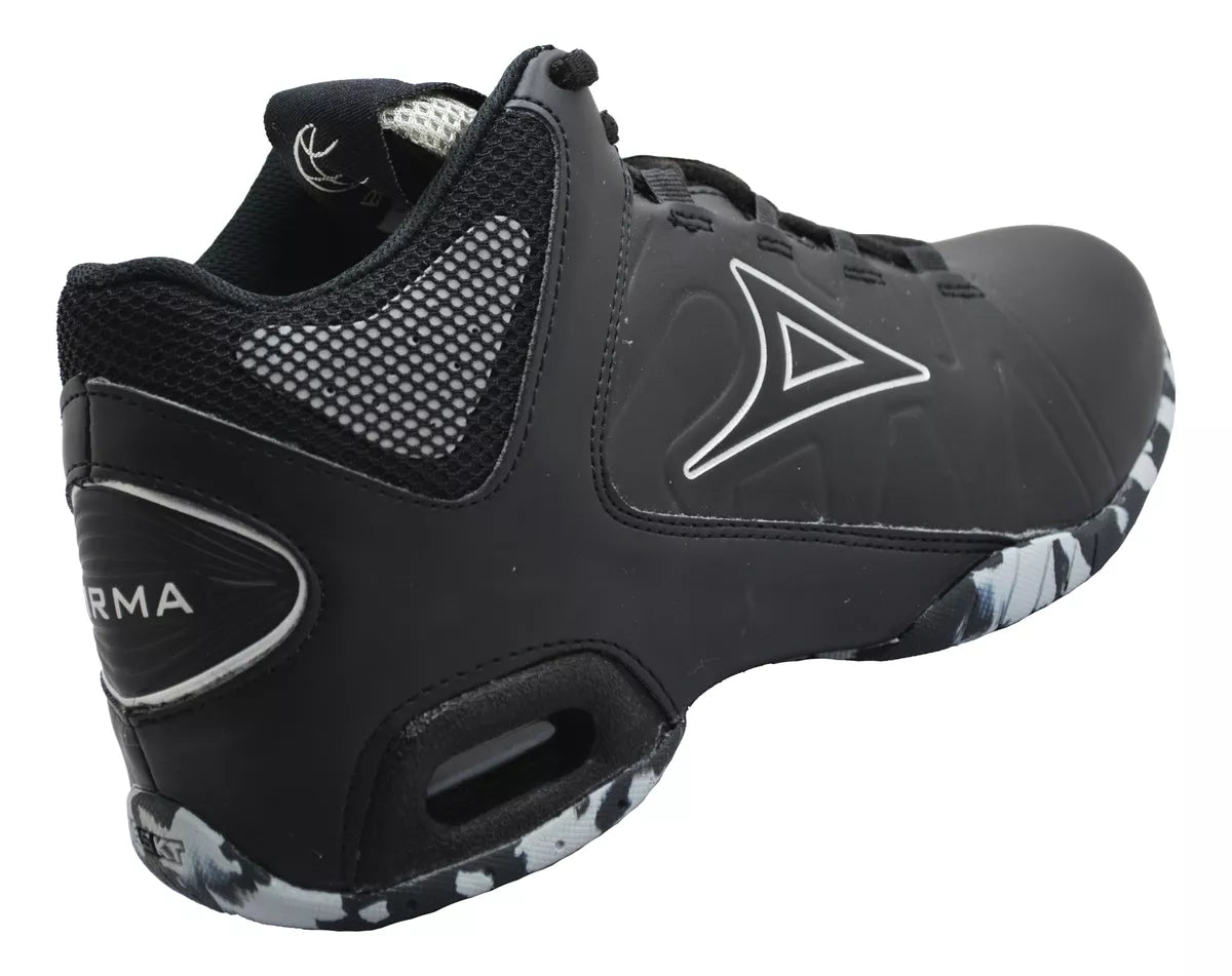 Pirma Tenis Negro Gris Basketball Hombre Wilkins 795
