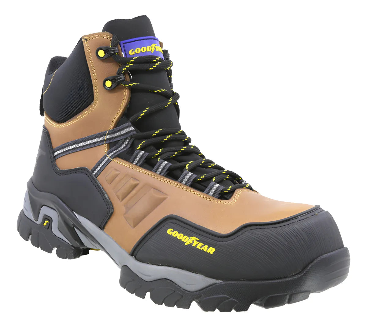 Bota Industrial Goodyear Safetrek Gy-100 Miel | Dieléctrica