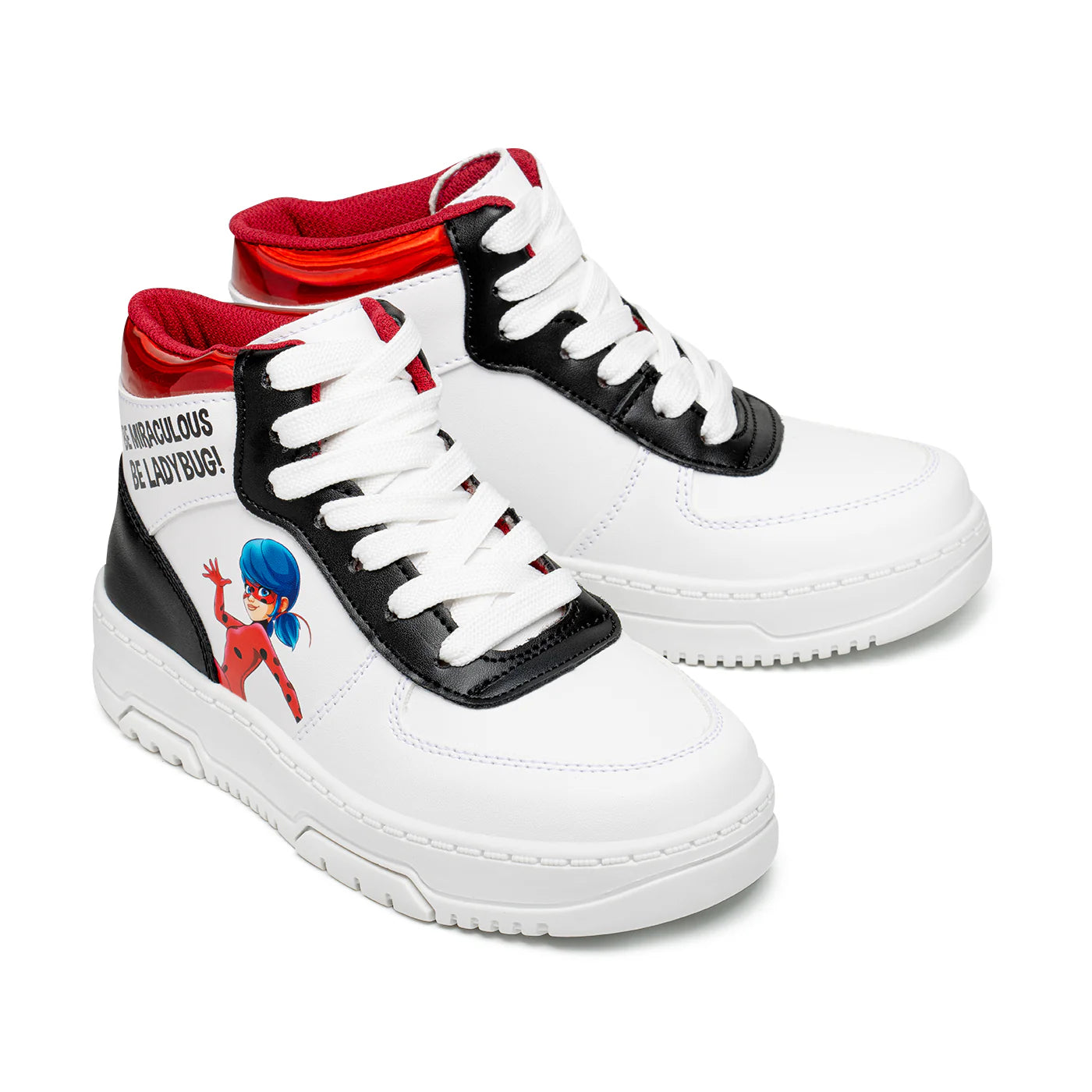 LADY BUG TENIS BOTA  BLANCO LB3100